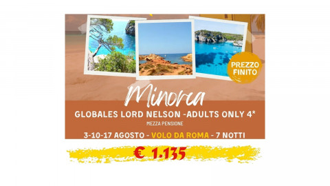 2024 minorca globales lord nelson 4* 3/10/17 agosto IN7